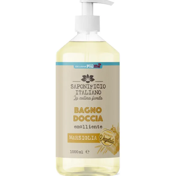 SAPONIFICIO ITALIANO BAGNO DOCCIA EMOLLIENTE 1 LITRO MARSIGLIA