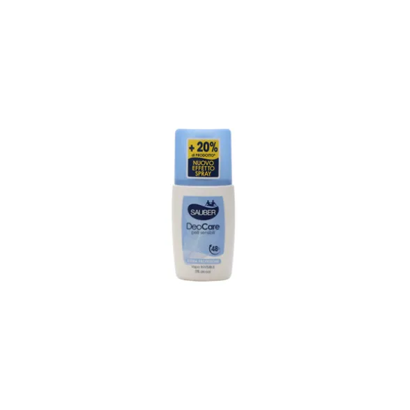 SAUBER DEO CARE PELLI SENSIBILI CON ATTIVI POSTBIOTICI 48h VAPO 90 ML