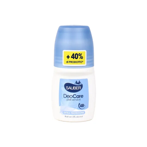 SAUBER DEO CARE PELLI SENSIBILI 48H CON ATTIVI POSTBIOTICI ROLL-ON 70 ML