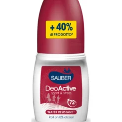 SAUBER DEODORANTE ACTIVE SPORT & STRESS 72h ROLL-ON 70 ML