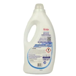 SCALA DETERSIVO LIQUIDO BUCATO LAVATRICE GIENIZZANTE BICARBONATO 37 LAVAGGI LT 1,5
