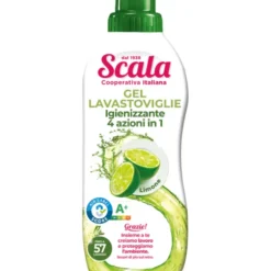 SCALA GEL LAVASTOVIGLIE IGIENIZZANTE AL LIMONE 57 LAVAGGI