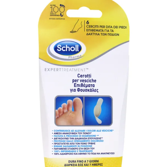 SCHOLL CEROTTI VESCICHE DITA PIEDI 6 PZ