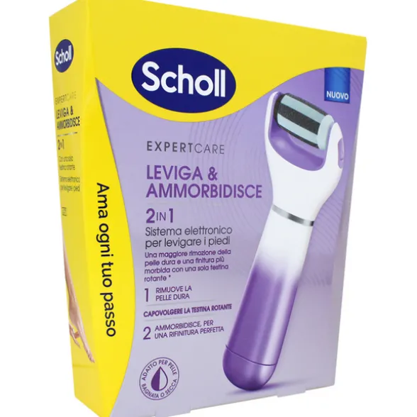SCHOLL EXPERT CARE 2in1 ELETTRONICO LEVIGA & AMMORBIDISCE