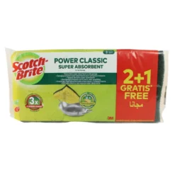 SCOTCH BRITE SPUGNA VEGETALE 2+1 PZ