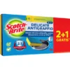 SCOTCH BRITE STROFINETTO SPUGNA ANTIGRAFFIO DELICATE 2 +1 PZ