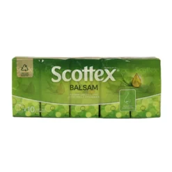 SCOTTEX FAZZOLETTI BALSAM 10 PZ 4 VELI