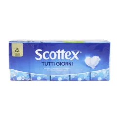 SCOTTEX FAZZOLETTI TUTTI I GIORNI 4 VELI 10 PACCHETTI
