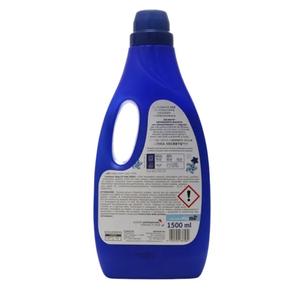 SECRETS DETERGENTE BUCATO CON AMMORBIDENTE SOFFIO AZZURRO 37 TRATTAMENTI 1,5 LT