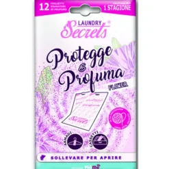 SECRETS LAUNDRY 12 FOGIETT EMANATORI PROFUMO FLOWER PROTEGGE & PROFUMA ARMADI e CASSETTI