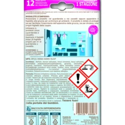 SECRETS LAUNDRY 12 FOGLIETTI EMANATORI PROFUMO FRESH PROTEGGE & PROFUMA PER ARMADI e CASSETTI