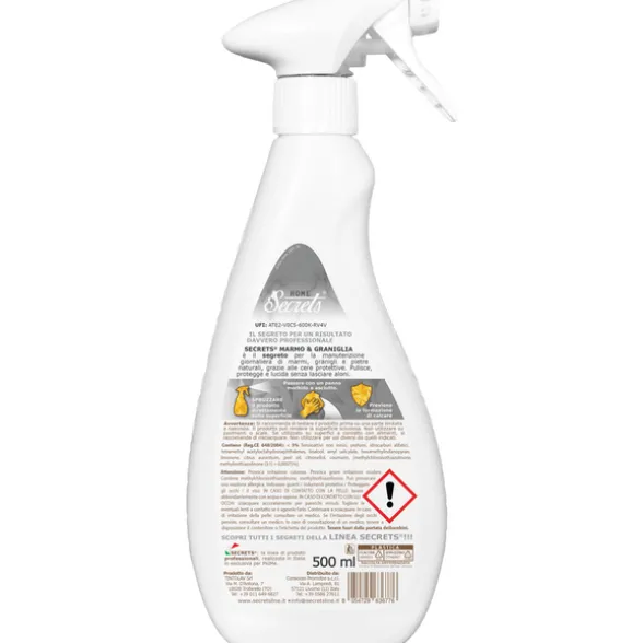 SECRETS MARMO E GRANIGLIA CON CERE PROTETTIVE TRIGGER 500 ML