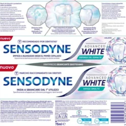 SENSODYNE DENTIFRICIO ADVANCED WHITE DIFESA SMALTO 75 ML