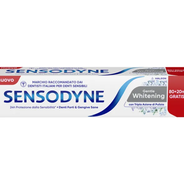 SENSODYNE DENTIFRICIO GENTLE WHITENING 80+20 ML