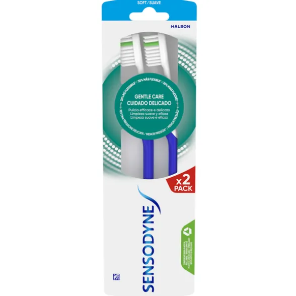 SENSODYNE SPAZZOLINO DENTI GENTLE CARE SOFT 2 PEZZI
