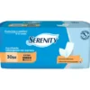 SERENITY PANNOLONE ASSORBENTE RETTANGOLARE CON BARRIERA EXTRA 30 PEZZI DISPOSITIVO MEDICO CE DI CLASSE 1
