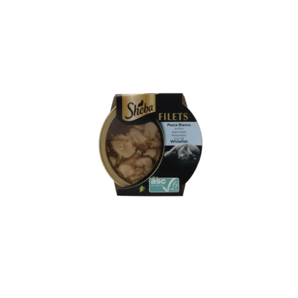 SHEBA FILETS PESCE BIANCO LATTINA 60 grammi