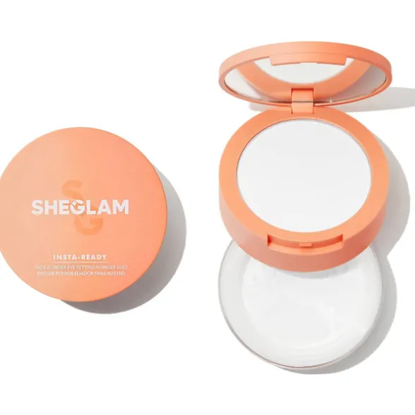 SHEGLAM CIPRIA INSTA READY FACE & UNDER EYE SETTING POWDER DUO TRANSLUCENT