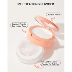 SHEGLAM CIPRIA INSTA READY FACE & UNDER EYE SETTING POWDER DUO TRANSLUCENT