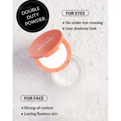 SHEGLAM CIPRIA INSTA READY FACE & UNDER EYE SETTING POWDER DUO TRANSLUCENT