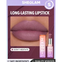 SHEGLAM ROSSETTO DYNAMATTE BOOM LONG LASTING MATTE LIPSTICK DON'T HESITATE
