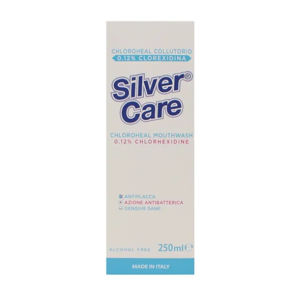 SILVER CARE COLLUTORIO 0.12% CLOREXIDINA ALCOHOL FREE 250 ML