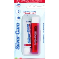 SILVER CARE KIT VIAGGIO ANTIBATTERICO SPAZZOLINO + DENTIFRICIO 20 ML