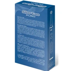 SILVER CARE PURO SPAZZOLINO ELETTRICO MANICO + 3 TESTINE INCLUSE RICARICA USB