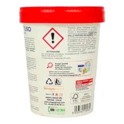 SMAPIU SODA MULTIUSO BICARBONATO DI SODIO IN POLVERE ELIMINA I CATTIVI ODORI CON POTERE SMACCHIANTE BARATTOLO CARTA 500 GRAMMI