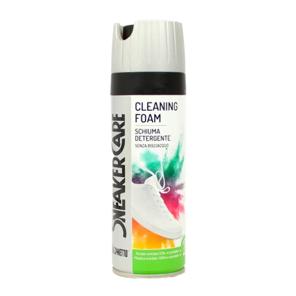SNEAKER CARE CLEANING FOAM SCHIUMA DETERGENTE SENZA RISCIACQUO 200 ML