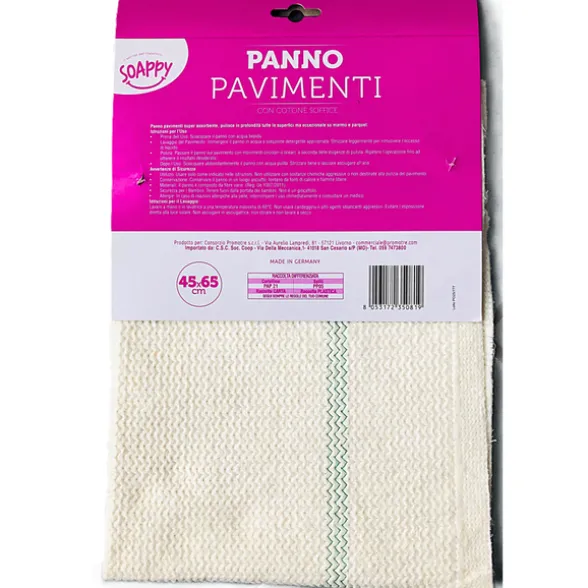SOAPPY PANNO PAVIMENTI IN COTONE SOFFICE 45x65 CM