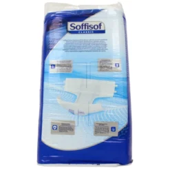 SOFFISOF PANNOLONI MUTANDINA ADULTI MISURA XXL GIRO VITA 155-175 CM BUSTA 15 PEZZIASSORBENZA MAXI 9 GOCCE DISPOSITIVO MEDICO CE DI CLASSE 1