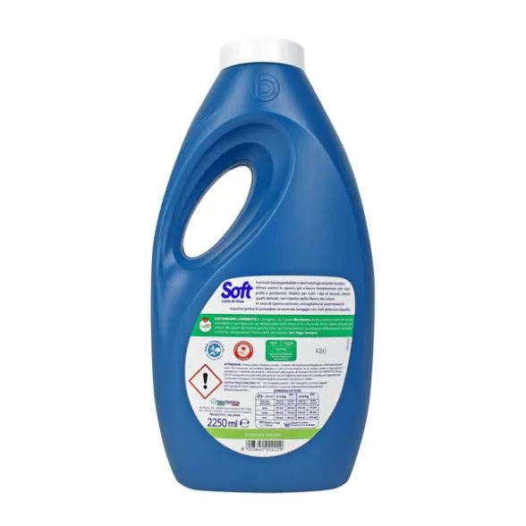 SOFT DETERSIVO BUCATO LAVATRICE LINFA DI ALOE 50 LAVAGGI 2250 ML