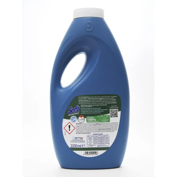 SOFT DETERSIVO LIQUIDO BUCATO LAVATRICE MUSCHIO BIANCO 50 LAVAGGI 2250 ML