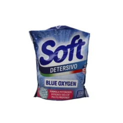 SOFT PIU DETERSIVO BUCATO LAVATRICE IN POLVERE BLUE OXYGEN IGIENIZZANTE RICARICA 22 LAVAGGI
