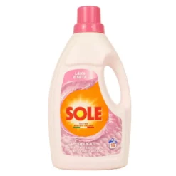 SOLE DETERSIVO BUCATO A MANO E LAVATRICE LIQUIDO LANA E SETAECAPI DELICATI 16 LAVAGGI 1 LITRO