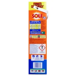 SOLE DETERSIVO POLVERE BUCATO LAVATRICE BIANCO SPLENDENTE FUSTO 90 LAVAGGI