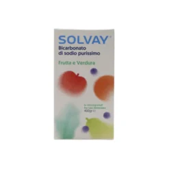 SOLVAY BICARBONATO MICROGRANULI FRUTTA & VERDURA 400 GRAMMI
