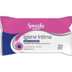 SPEEDY CARE 20 SALVIETTE IGIENE INTIMA ANTI-ODORE PH 4,5