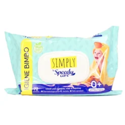 SPEEDY CARE SIMPLY 72 SALVIETTE BABY MILLEUSI, PER CAMBIO, VISO e MANINE