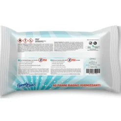 SPEEDY CLEAN 40 PANNIBAGNO TRIPLA AZIONE DETERGENTI & IGIENIZZANTI