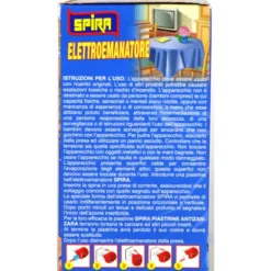 SPIRA INSETTICIDA ANTIZANZARA ELETTROEMANATORE + 10 PIASTRINE