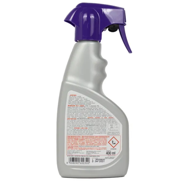 SPIRA INSETTICIDA MICROTECH EXTRA LIQUIDO MICROINCAPSULATO SCARAFAGGI, FORMICHE E CIMICI 400 ML