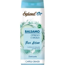 SPLENDOR BALSAMO CETRIOLO e ARGILLA DISTRICANTE CAPELLI GRASSI 300 ML