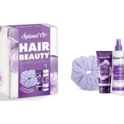 SPLENDOR COFANETTO HAIR BEAUTY: TRATTAMENTO INTENSIVO ACIDO IALURONICO CAPELLI SECCHI 200 ML + ELISIR ACIDO IALURONICO 200 ML + ELASTICO MAXI PER CAPELLI