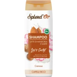 SPLEND'OR SHAMPOO CREMOSO CAPELLI RICCI CON LATTE DI MANDORLA E KARITE' 300 ML