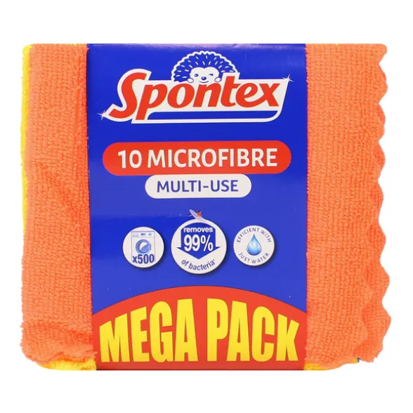 SPONTEX MICROFIBRE MULTI 30x30 CM 10 PZ