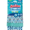 SPONTEX MICROFIBRE 3 PANNI MOSAIK 30x40 CM