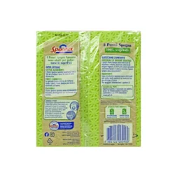 SPONTEX PANNI SPUGNA 100% VEGETALI 3 PZ