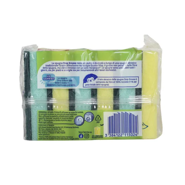 SPONTEX SPUGNA ABRASIVA MULTI POWER 6 PZ